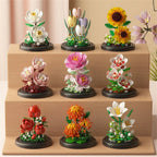 Blocos de construção em plástico, ramo e bonsai decorativo, modelo 3108 — foto 3