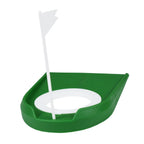 Treinador de golfe interno com buraco bandeira putter verde prática ajuda casa quintal ao ar livre — foto 3