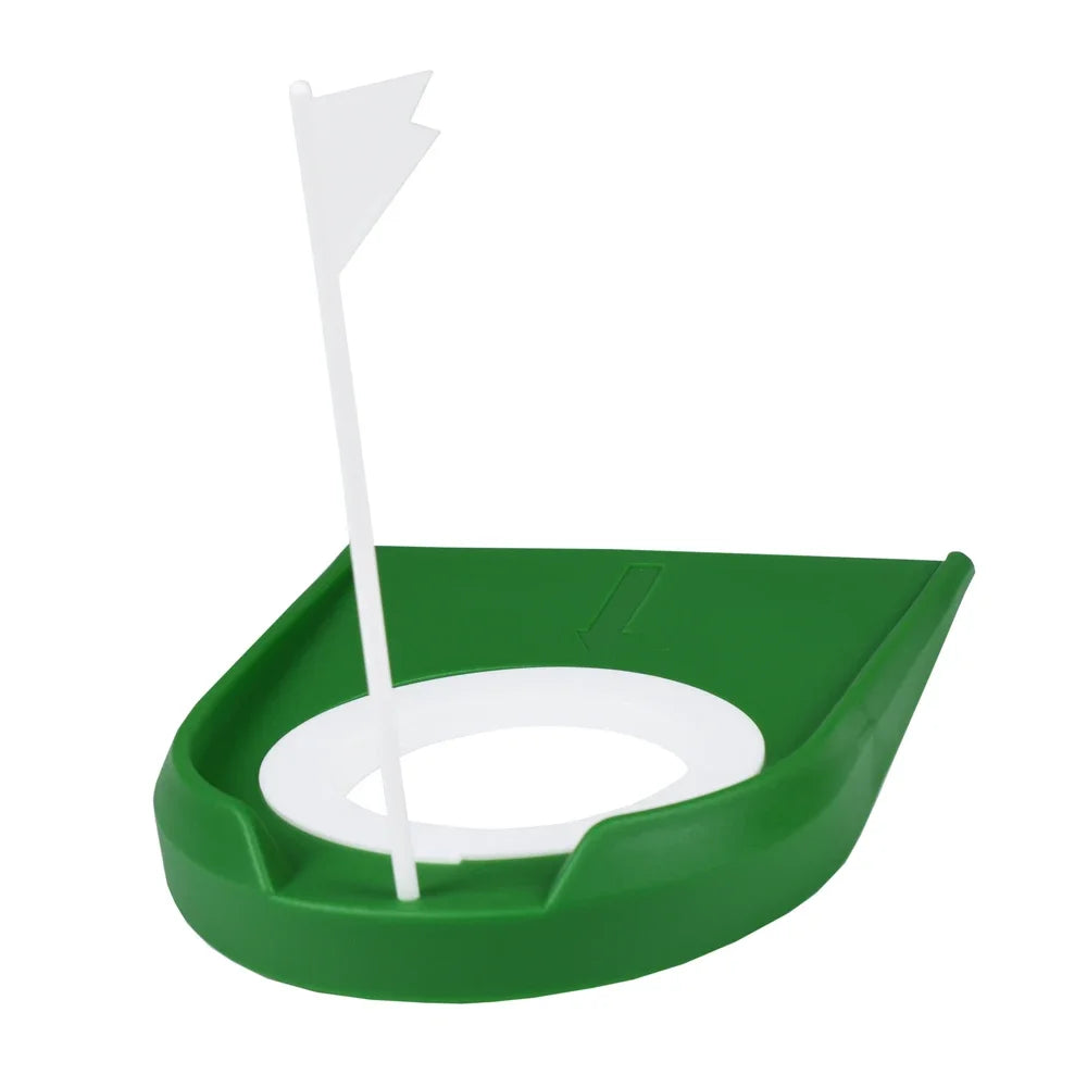 Treinador de golfe interno com buraco bandeira putter verde prática ajuda casa quintal ao ar livre — foto 3