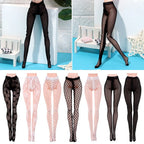 20 estilos 1/6 boneca mini meia-calça arrastão boneca meias de seda 30cm acessório boneca leggings elásticos — foto 2