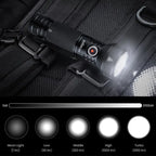 Lanterna LED recarregável 2100 lm com alcance de 629 m — foto 5