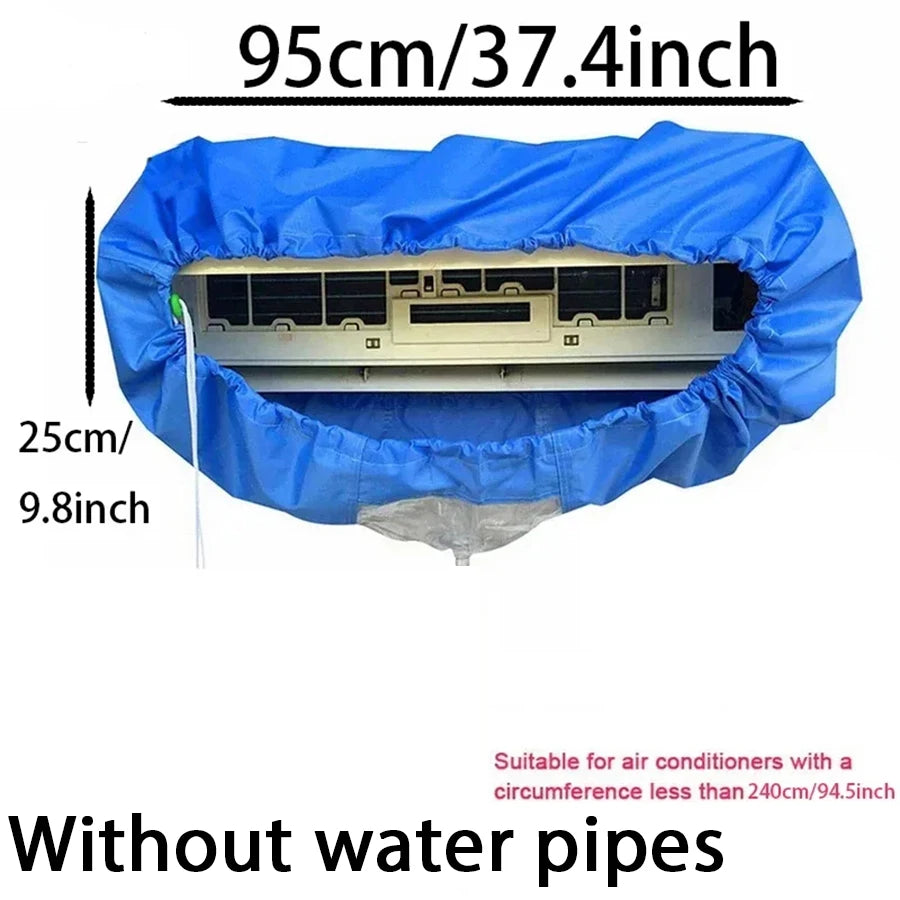Capa de proteção para ar condicionado, 9000-18000 BTU, PVC — foto 2