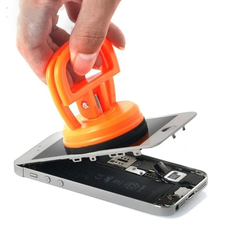 Ventosa de vidro ferramentas de reparo plástico ecrã do telefone levantador vidro kit reparo do carro - Preto — foto 2