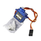 1-10 pces sg90 9g micro servo para aviões rc asa fixa modelo de avião telecontrole - 360 Degrees 1 unidade — foto 4