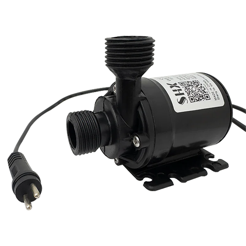 Bomba submersível silenciosa com motor sem escova, dc12v, dc24v, 1/2, 800l/h, elevador de 6m — foto 3