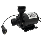 Bomba submersível silenciosa com motor sem escova, dc12v, dc24v, 1/2, 800l/h, elevador de 6m — foto 3