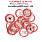 CUID Tag Gen2 chave inteligente eletrônica regravável NFC clone token 13.56Mhz 1K S50 ISO14443 cartão mágico — foto 5