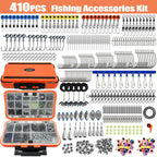 Kit de Pesca Profissional com 170-410 Peças, Caixa de Equipamentos, Anzóis, Pesos - 1-170 unidades — foto 1