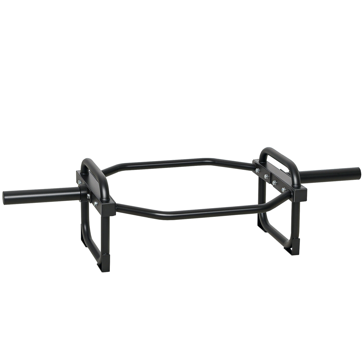 Barra Olímpica Hexagonal 5 cm com Capacidade 300 kg Design Fácil de Carregar para Supino Levantamento Terra Encolhimentos Agachamento e Transporte do Fazendeiro — foto 1