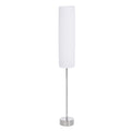 Candeeiro de Pé Moderno para o Quarto com Luzes E27, 40W e Interruptor de Pé, com Base de Aço Inoxidável Cor Branca 120cm — foto 1