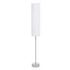 Candeeiro de Pé Moderno para o Quarto com Luzes E27, 40W e Interruptor de Pé, com Base de Aço Inoxidável Cor Branca 120cm — foto 1