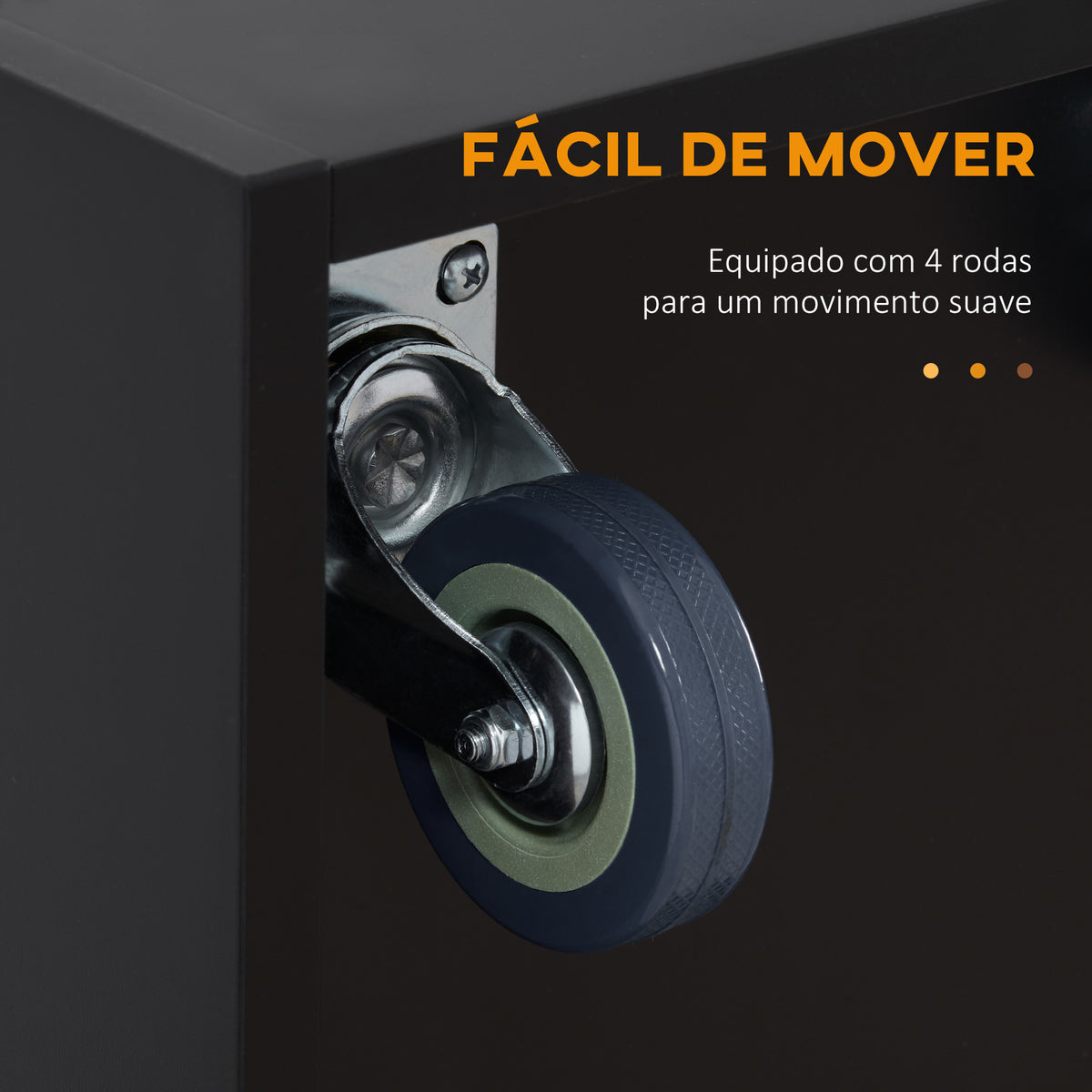 Ilha de Cozinha com Rodas Carrinho de Cozinha com Bancada de Aço Inoxidável 2 Gavetas 4 Portas 2 Prateleiras Ajustáveis Suporte para Especiarias e Toalheiro 145x45x93 cm Preto — foto 6
