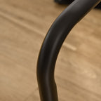 Suporte de treino de barras paralelas com alça extra larga para flexões inclinadas para construção muscular. Calistênicos. 63x41x73 cm Preto — foto 9