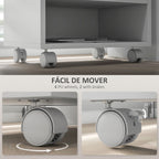 Móvel para Impressora com Rodas Suporte para Impressora com Compartimentos Abertos para Escritório Estúdio 40x30x36 cm Branco — foto 5
