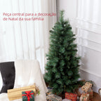 Árvore de Natal 150 cm Árvore de Natal Artificial com 354 Ramos e Suporte de Metal Árvore de Natal para Sala Interior Verde — foto 4