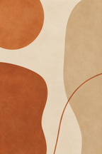 Quadro abstrato «Dunas» — o design