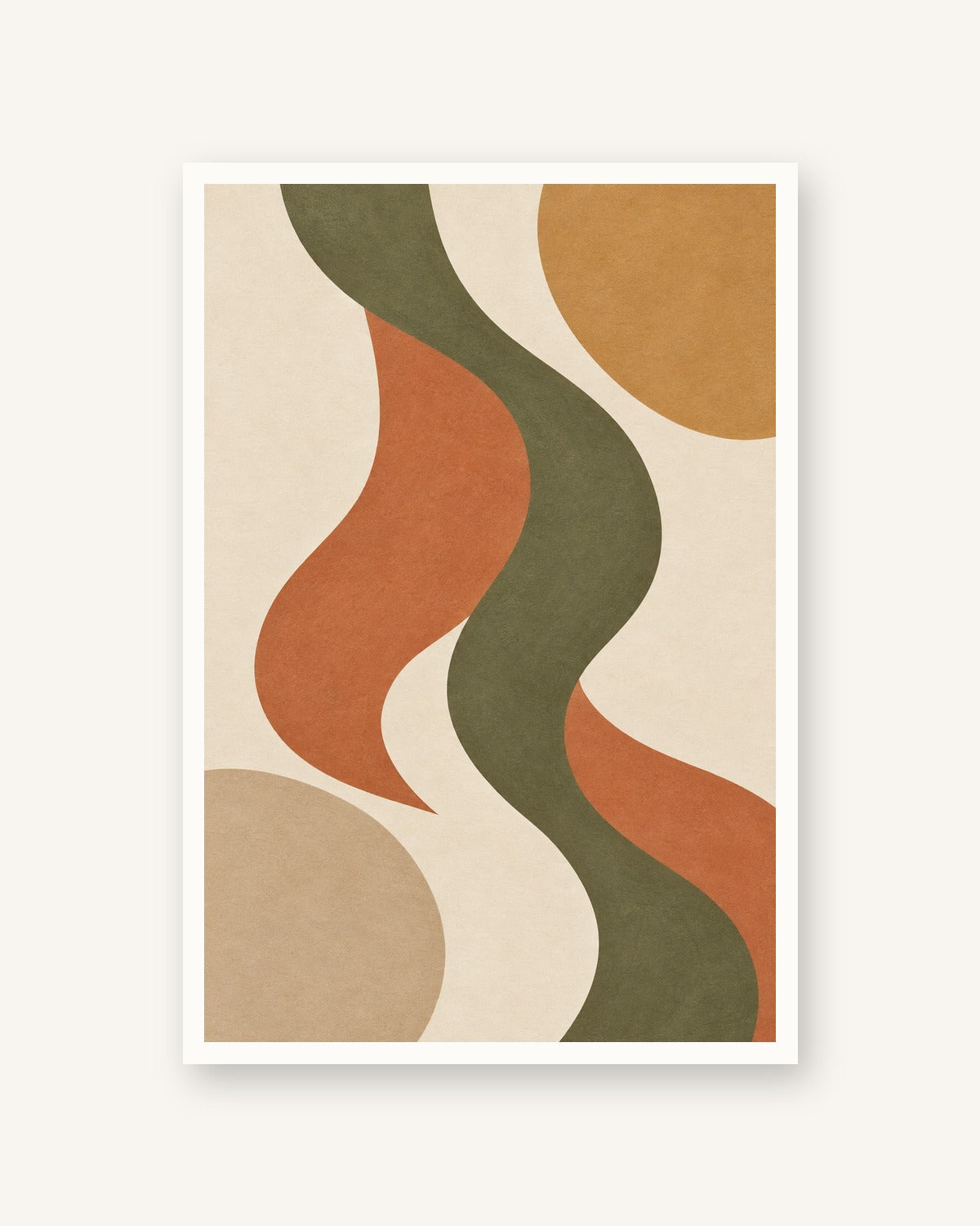 Correntes · Quadro abstrato — acabamento:poster