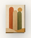 Colunas · Quadro abstrato — acabamento:slim