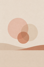 Círculos · Minimalista · Quadro abstrato — abstrato-circulos-minimal_ver