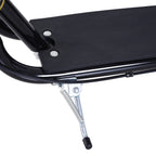 Trotinete com 2 Rodas de 16 Polegadas Trotinete para Crianças com Altura Ajustável e Freio 143x58x92-100 cm Preto — foto 7