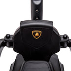 2 em 1 Carro Andador para Crianças 12-36 Meses Lamborghini Essenza SCV2 Carro Andador com Buzina Guiador e Grade de Segurança Removível 86,5x40x89,5cm Verde e Preto — foto 8