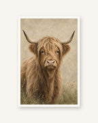 Highland · Quadro de animais — acabamento:poster