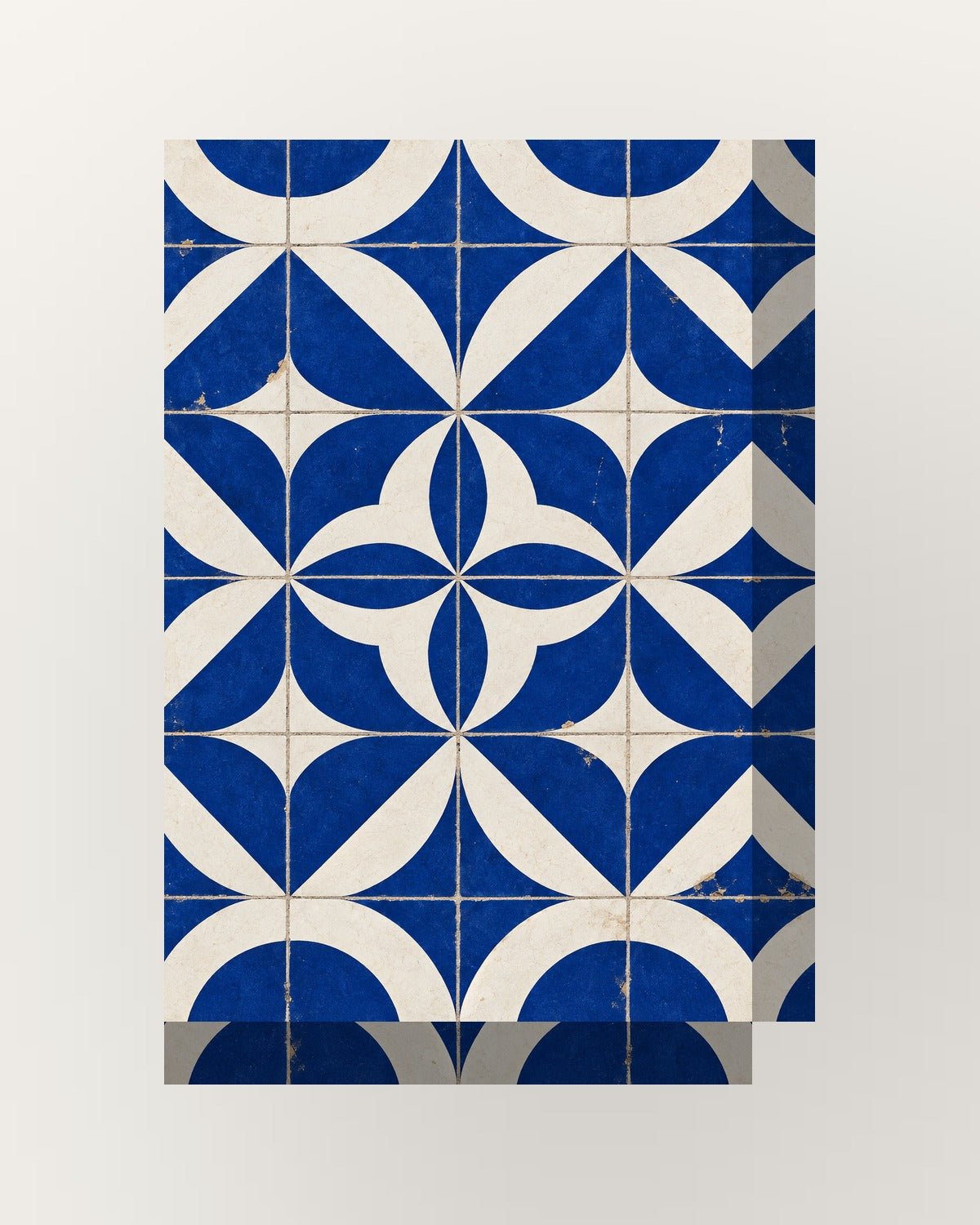 Azulejo · Quadro de arquitetura abstrata — acabamento:thick