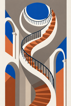 Caracol · Quadro de arquitetura abstrata — arquitetura-06_ver