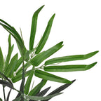 Árvore de bambu artificial 80 cm em vaso plástico verde — foto 2