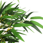 Árvore de bambu artificial 988 folhas 150 cm verde — foto 3
