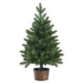 Árvore de Natal Artificial 60 cm com 50 Ramos e Base com Vaso Verde — foto 2