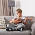 Ukelele 21 Polegadas Ukelele Soprano para Principiantes Ukelele apto para Concerto com Cordas de Nylon Material Madeira 53x17,5x6,2 cm Madeira — foto 2