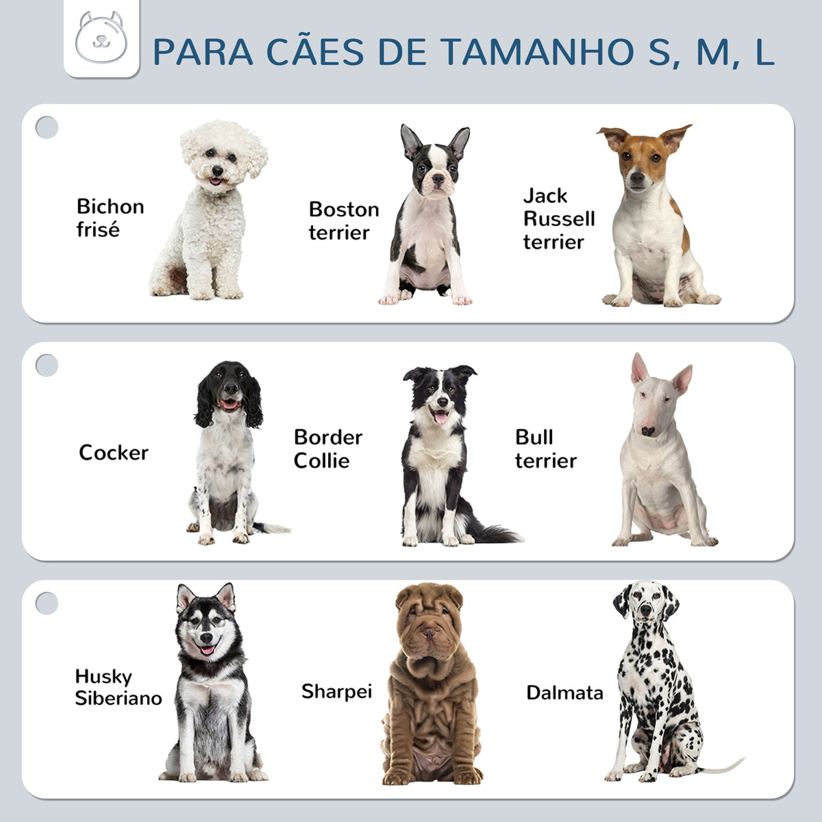 Comedouro Elevado para Cães com 2 Tigelas Desmontáveis de 1200ml e Altura Ajustável de 3 Níveis Comedouro para Animais de Estimação com Tigelas de Aço Inoxidável 44x27,7x28cm Cinza — foto 7
