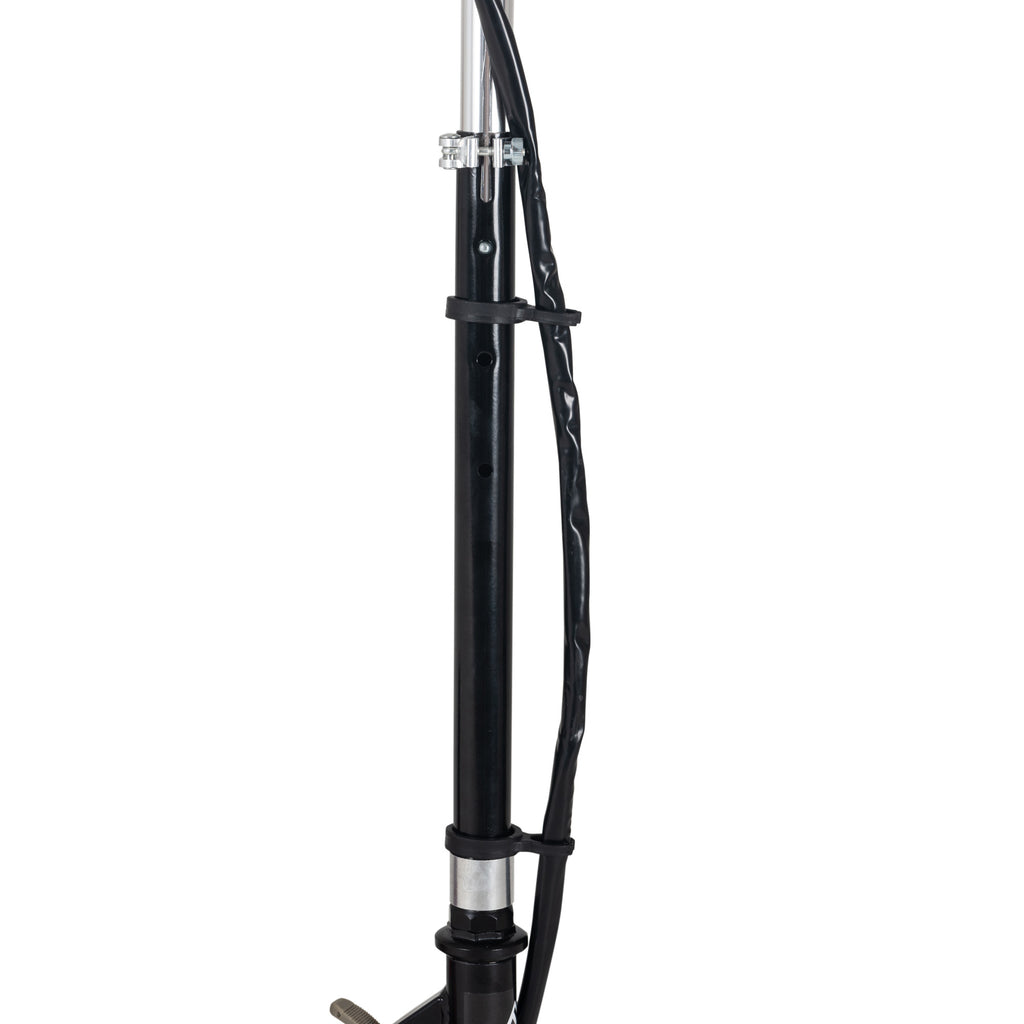 Trotinete Elétrico Dobrável Suporta até 50kg com Altura Ajustável Scooter Elétrica com Interruptor de Inicio e Freios 75x36x82-93cm Preto — foto 8