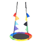 Baloiço arco-íris com bandeiras 100 cm — foto 2