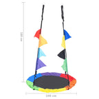 Baloiço arco-íris com bandeiras 100 cm — foto 5