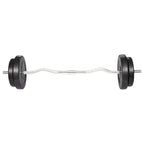Barra curvada com discos 30 kg — foto 2