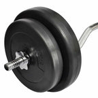 Barra curvada com discos 30 kg — foto 4