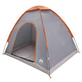 Barraca de Camping 2 pessoa Cinzento e Laranja — foto 2