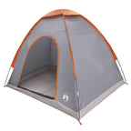 Barraca de Camping 2 pessoa Cinzento e Laranja — foto 2