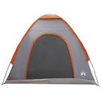 Barraca de Camping 2 pessoa Cinzento e Laranja — foto 4
