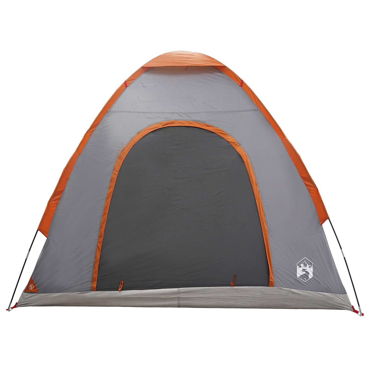 Barraca de Camping 2 pessoa Cinzento e Laranja — foto 4