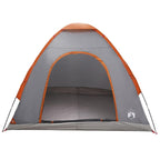 Barraca de Camping 2 pessoa Cinzento e Laranja — foto 5