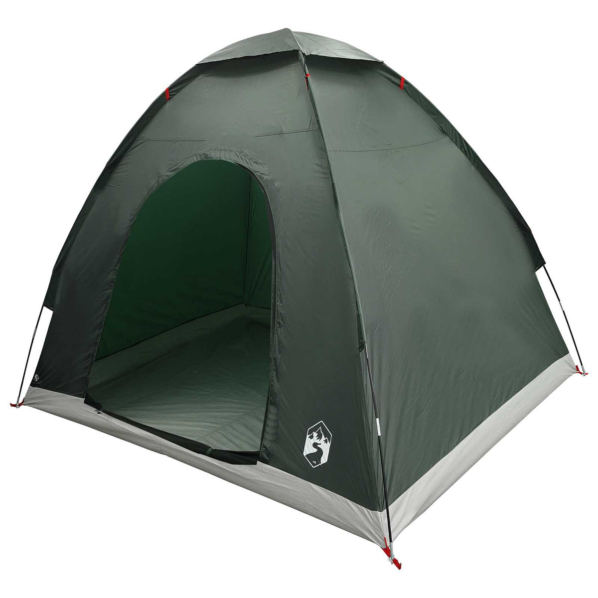Barraca de Camping 2 pessoa Verde Exército — foto 2
