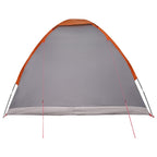 Barraca de Camping 4 pessoa Cinzento e Laranja — foto 6