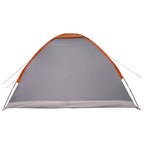 Barraca de Camping 4 pessoa Cinzento e Laranja — foto 7