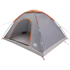 Barraca de Camping 6 pessoa Cinzento e Laranja — foto 2