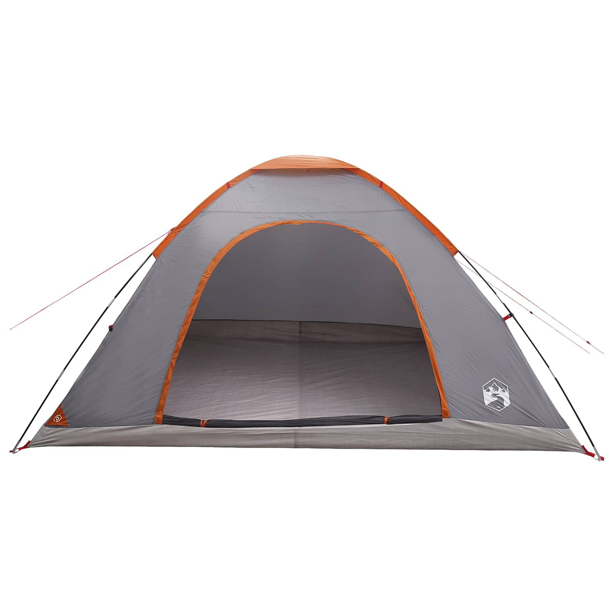 Barraca de Camping 6 pessoa Cinzento e Laranja — foto 4