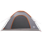 Barraca de Camping 6 pessoa Cinzento e Laranja — foto 5