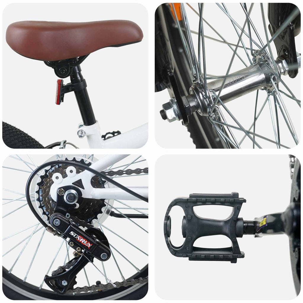 Bicicleta de Montanha 20 Polegadas 6-Velocidade para 5-8 anos — foto 4